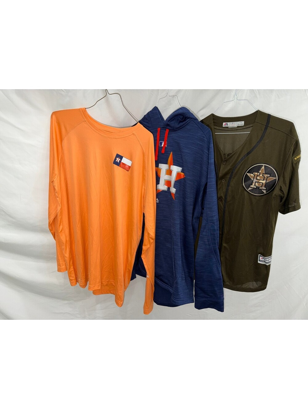 Columbia & Majestic Houston Astros Apparel Bundle - XL